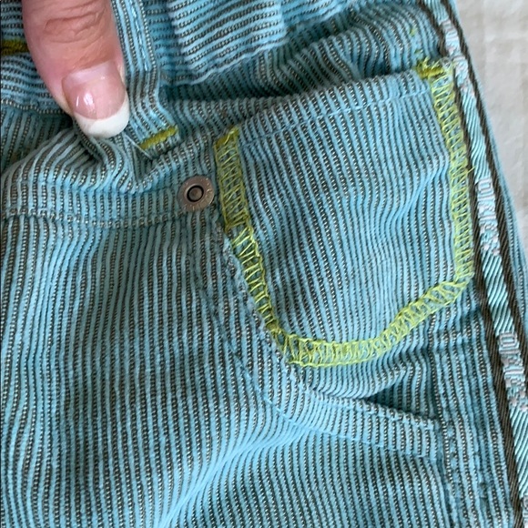 Oilily size EU 98 (3T-4T) Blue/teal corduroy - Picture 5 of 9